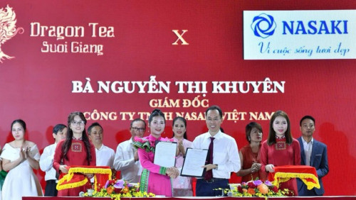 Ra mắt thương hiệu Dragon Tea Suối Giàng
